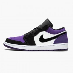 Nike Air Jordan 1 Low Court Purple W/M 553558-125
