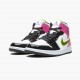 Nike Air Jordan 1 Mid White Black Cyber Pink Men CZ9834-100