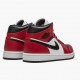 Nike Air Jordan 1 Mid Chicago Black Toe Men 554724-069