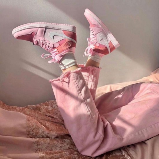 Nike Air Jordan 1 Mid Digital Pink WMNS CW5379-600