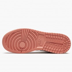 Nike Air Jordan 1 Mid Pink Quartz Men 555112-603