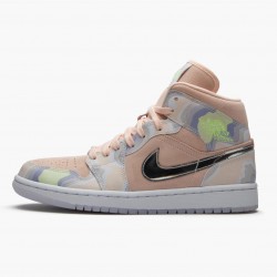 Nike Air Jordan 1 Mid SE P(Her)spectate Washed Coral Chrome W/M CW6008-600