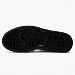 Nike Air Jordan 1 Mid Satin Grey Men 852542-011