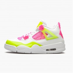 Nike Air Jordan 4 Retro White Lemon Pink W/M CV7808-100