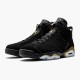 Nike Air Jordan 6 Retro DMP 2020 Black Metallic Gold Men CT4954-007