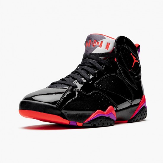 Nike Air Jordan 7 Retro Black Patent W/M 313358-006