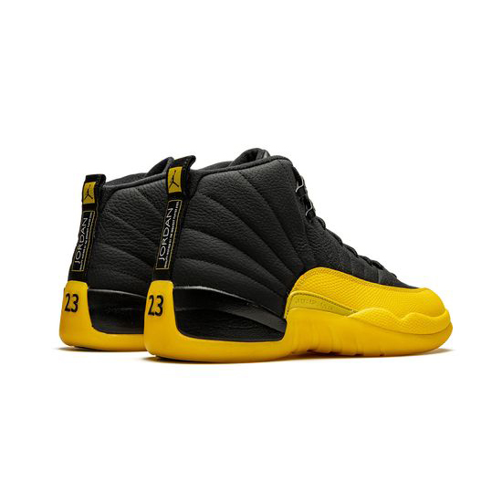 Air Jordan 12 Retro Black University  Basketball Shoes Mens  130690 070