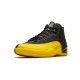 Air Jordan 12 Retro Black University  Basketball Shoes Mens  130690 070
