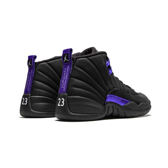 Air Jordan 12 Retro Dark Concord Black Purple White Basketball Shoes Mens  CT8013 005