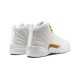 Air Jordan 12 Retro Octobers Very White Basketball Shoes Mens  873864 102