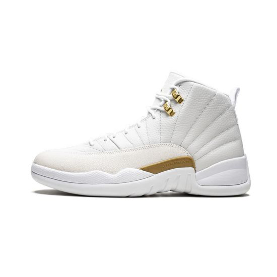 Air Jordan 12 Retro Octobers Very White Basketball Shoes Mens  873864 102