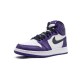 Air Jordan 1 Retro Outfit High OG Court Purple 2.0 White Women Men AJ1 Shoes 555088 500