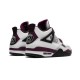 Air Jordan 4 IV Retro PSG White Bordeaux Grey Black AJ4 Basketball Shoes Mens  CZ5624 100