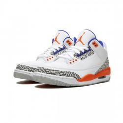 Air Jordan 3 Retro Knicks White Mens  136064 148 